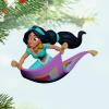Hallmark Keepsake Disney Christmas Ornament, Aladdin Jasmine’s Magic Carpet Ride, Gifts for Disney Fans(Aladdin)