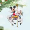 Hallmark Keepsake Disney Christmas Ornament, Aladdin Jasmine’s Magic Carpet Ride, Gifts for Disney Fans(Disneyland King Arthur Carousel Ride)