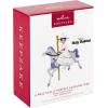Hallmark Keepsake Disney Christmas Ornament, Aladdin Jasmine’s Magic Carpet Ride, Gifts for Disney Fans(Practically Perfect Carousel Ride)