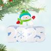 Hallmark Keepsake Mini Christmas Ornament (A Snowy 2025) 1.25″ Tiny Ornament for Tabletop Tree(A Snowy 2025)