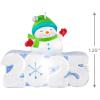 Hallmark Keepsake Mini Christmas Ornament (A Snowy 2025) 1.25″ Tiny Ornament for Tabletop Tree(A Snowy 2025)