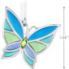 Hallmark Keepsake Mini Christmas Ornament (Bitty Bright Butterfly) 1.25″ Tiny Ornament for Tabletop Tree(Bitty Bright Butterfly)