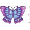 Hallmark Keepsake Mini Christmas Ornament (Bitty Bright Butterfly) 1.25″ Tiny Ornament for Tabletop Tree(Little Purple Butterfly)