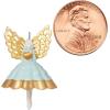 Hallmark Keepsake Mini Christmas Ornament (Little Angel) 1.25″ Tiny Ornament for Tabletop Tree(2022 Mini Angel)