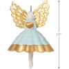 Hallmark Keepsake Mini Christmas Ornament (Little Angel) 1.25″ Tiny Ornament for Tabletop Tree(2022 Mini Angel)