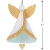 Hallmark Keepsake Mini Christmas Ornament (Little Angel) 1.25″ Tiny Ornament for Tabletop Tree(2023 Mini Angel)