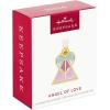 Hallmark Keepsake Mini Christmas Ornament (Little Angel) 1.25″ Tiny Ornament for Tabletop Tree(Mini Angel of Love)