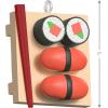 Hallmark Keepsake Mini Christmas Ornament (Sweet Lil’ Sushi) 1″ Tiny Ornament for Tabletop Tree(Sweet Lil’ Sushi)