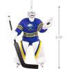 Hallmark NHL Buffalo Sabres Goalie Christmas Ornament