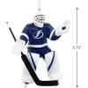 Hallmark NHL Tampa Bay Lightning Goalie Christmas Ornament (0001OSL1876)