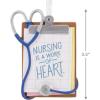 Hallmark Nursing is a Work of Heart Christmas Ornament, Gifts for Nurses