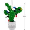 Hallmark Poinsettias Christmas Ornament, Fabric(Cactus)
