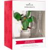 Hallmark Poinsettias Christmas Ornament, Fabric(Cactus)