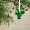 Hallmark Poinsettias Christmas Ornament, Fabric(Cactus)