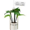 Hallmark Poinsettias Christmas Ornament, Fabric(Hanging Plant)