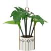 Hallmark Poinsettias Christmas Ornament, Fabric(Hanging Plant)