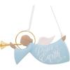 Hallmark Angel Peace on Earth 2024 Christmas Ornament, Premium Porcelain(Peace on Earth Angel)