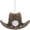 Hallmark Cowboy Hat Christmas Ornament