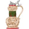 Hallmark Keepsake Christmas Ornament 2024, Cheers to Christmas, Wine Gifts(2023 Beer Stein)