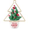 Hallmark Keepsake Christmas Ornament 2024, Let It Grow! Papercraft, Gifts for Nature Lovers(Plants Grow on You)