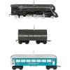 Lionel 221 Steam Locomotive and Tender with 2431 Observation Car