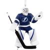 Hallmark NHL Tampa Bay Lightning Goalie Christmas Ornament (0001OSL1876)