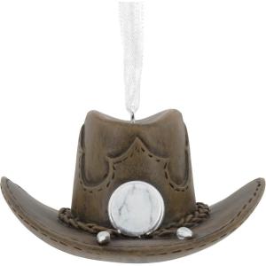 Hallmark Cowboy Hat Christmas Ornament