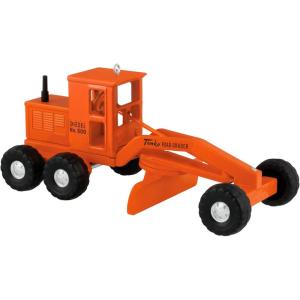 Hallmark Keepsake Christmas Ornament, Hasbro Tonka Road Grader, Metal, Gifts for Kids(Tonka Road Grader)