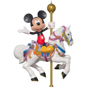 Hallmark Keepsake Disney Christmas Ornament, Aladdin Jasmine’s Magic Carpet Ride, Gifts for Disney Fans(Disneyland King Arthur Carousel Ride)