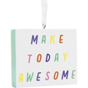 Hallmark Make Today Awesome Letter Board Christmas Ornament(Marquee Board)