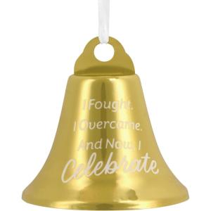 Hallmark Nursing is a Calling Blood Pressure Cuff Christmas Ornament(Cancer Bell)
