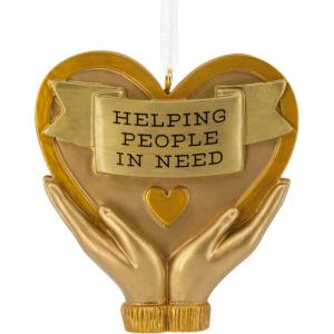 Hallmark Nursing is a Calling Blood Pressure Cuff Christmas Ornament(Caregiver)