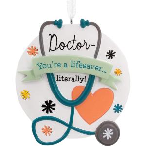 Hallmark Nursing is a Calling Blood Pressure Cuff Christmas Ornament(Doctor)