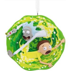 Hallmark Rick and Morty, Aw, Geez, Rick! Christmas Ornament(Rick and Morty)
