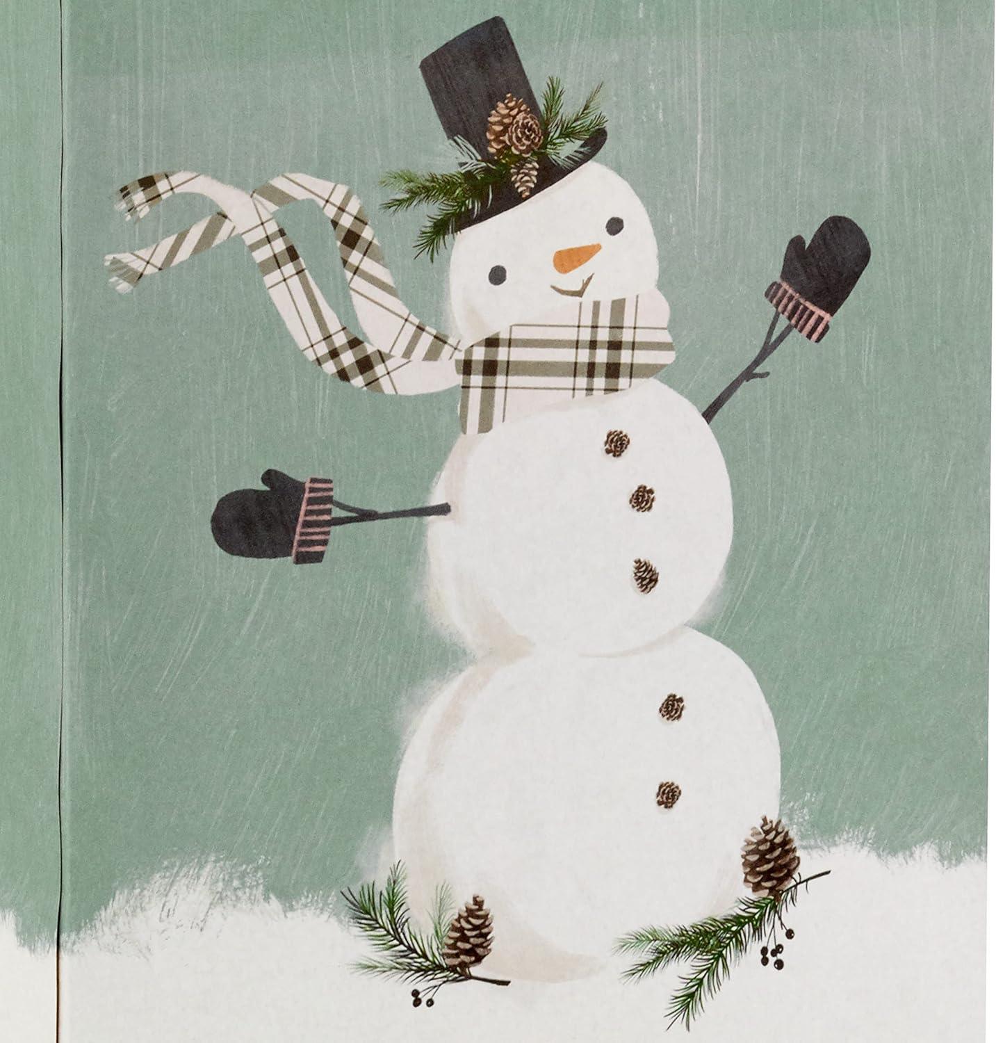 image:imageHallmark Assorted Retro Santa Christmas Gift Bags 8 Bags 2 Small 6 2 Medium 9 2 Large 13 2 Bottle 13 Black and Red Plaid Sleigh TreeSage Green Assortment
