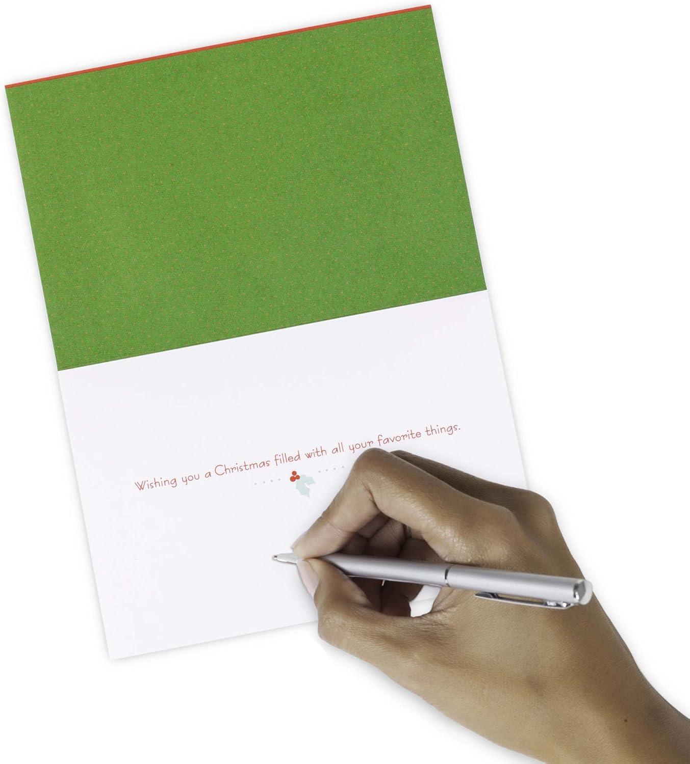 image:imageHallmark Boxed Handmade Christmas Cards 12 Cards with Envelopes Fireplace Happy HomeChristmas Stockings