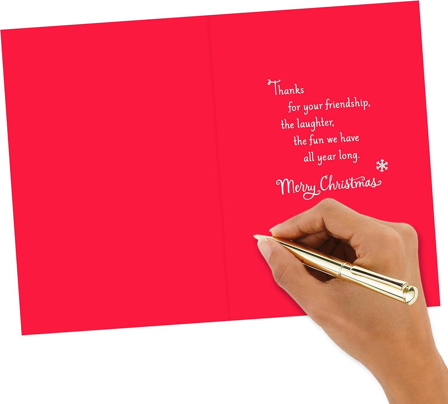 image:imageHallmark Christmas Cards Friends Make Every Day Merry 6 Holiday Cards with EnvelopesFriendship 6 Holiday Cards with Envelopes