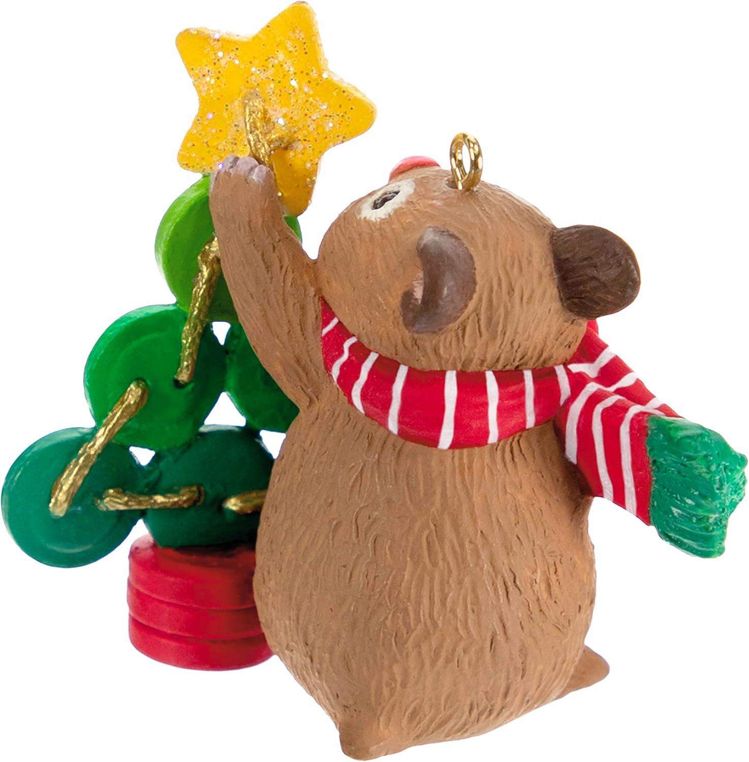 image:imageHallmark Keepsake Christmas Ornament 2024 Cute as a Button Gifts for Animal Lovers2023 Cute as a Button
