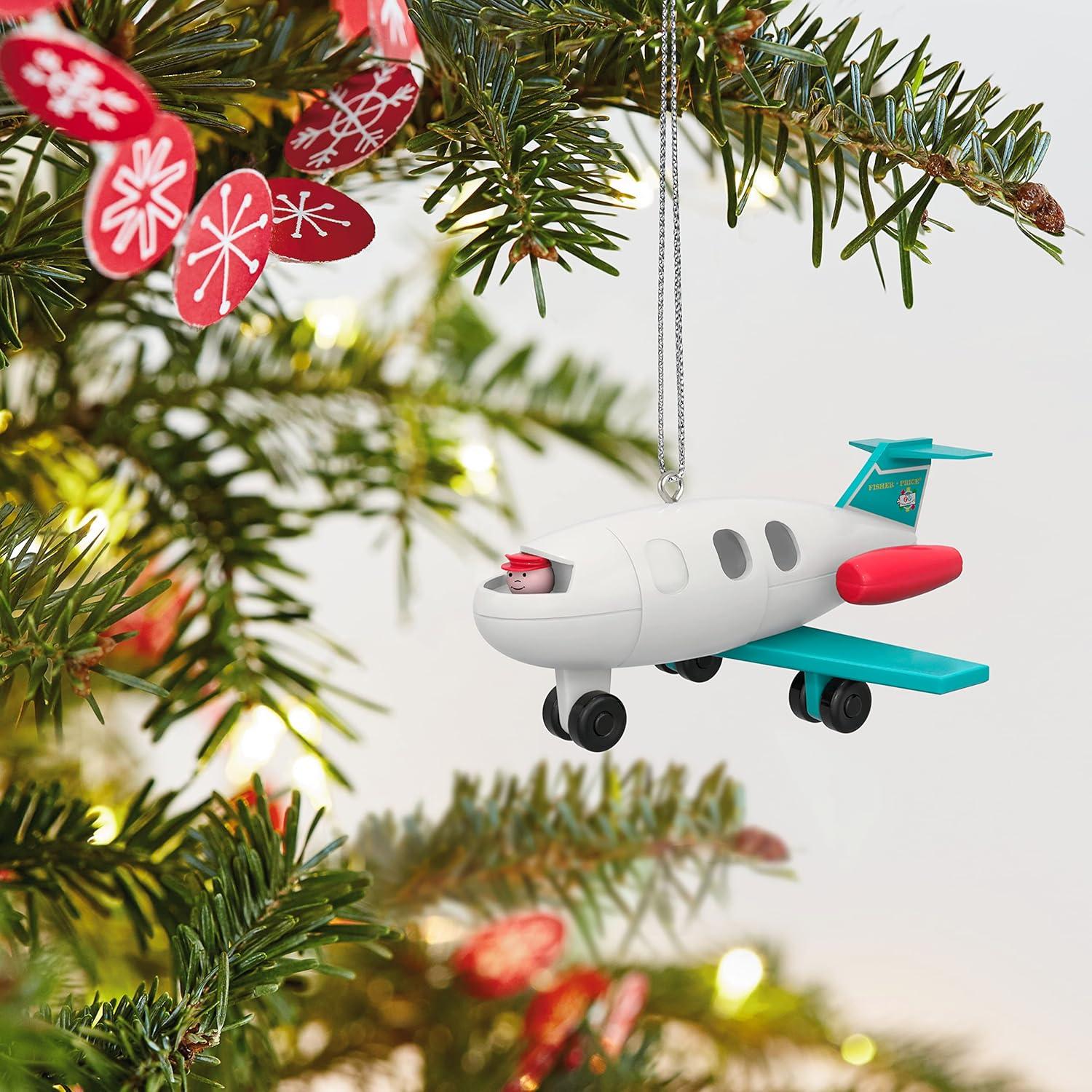 image:imageHallmark Keepsake Christmas Ornament 2024 FisherPrice Nifty Station Wagon Gifts for KidsFun Jet