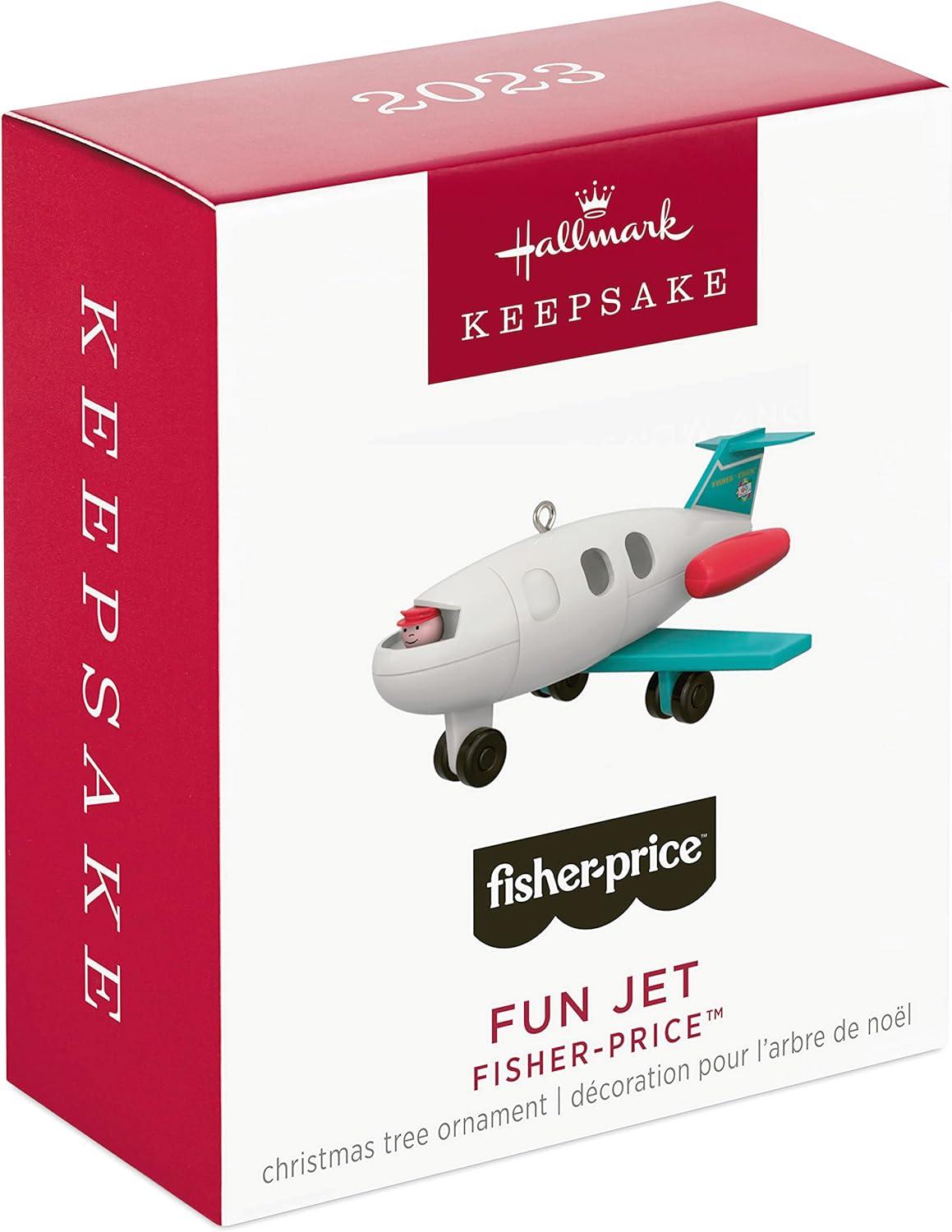 image:imageHallmark Keepsake Christmas Ornament 2024 FisherPrice Nifty Station Wagon Gifts for KidsFun Jet