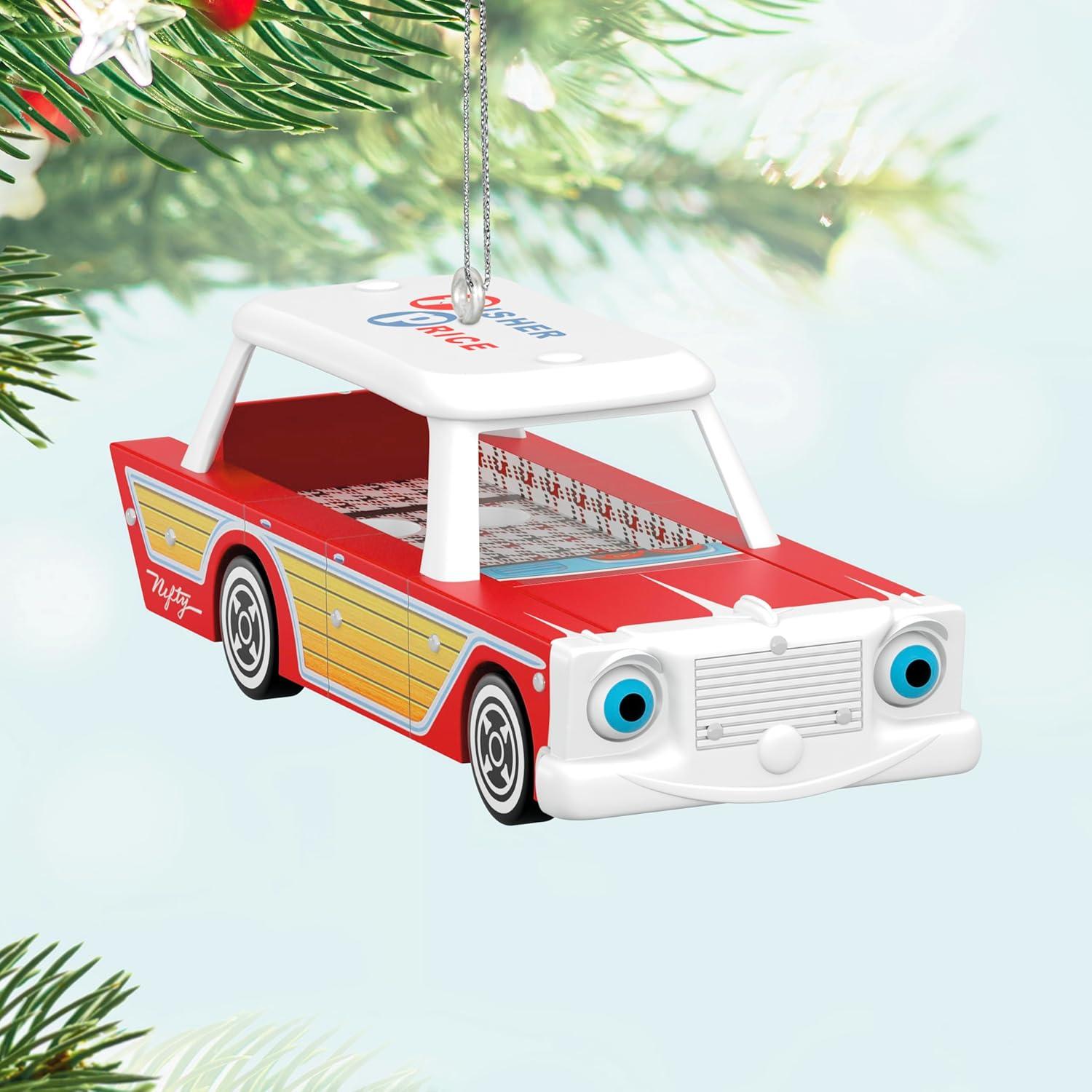 image:imageHallmark Keepsake Christmas Ornament 2024 FisherPrice Nifty Station Wagon Gifts for KidsNifty Station Wagon