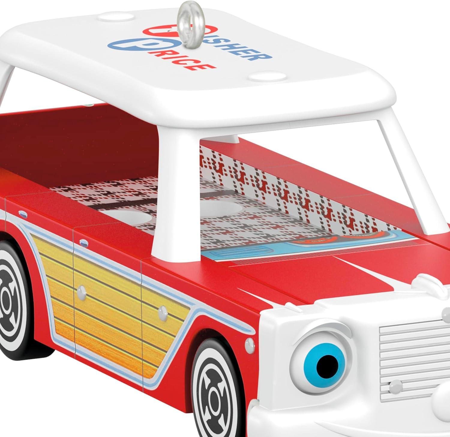 image:imageHallmark Keepsake Christmas Ornament 2024 FisherPrice Nifty Station Wagon Gifts for KidsNifty Station Wagon
