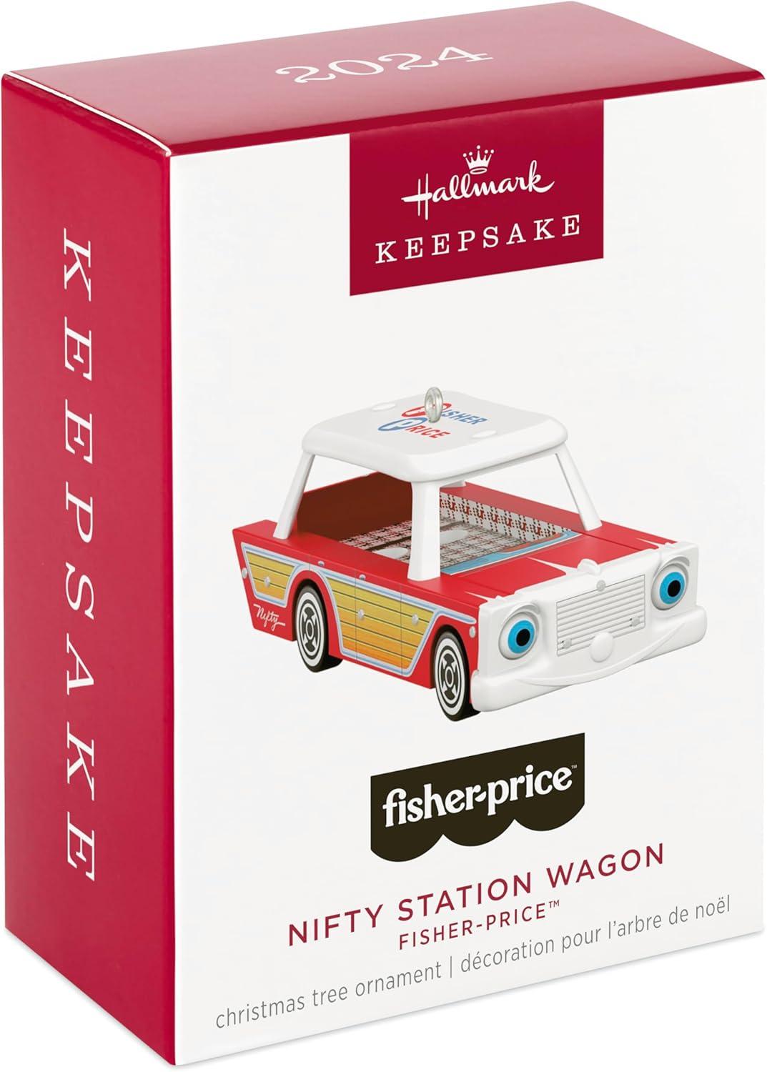 image:imageHallmark Keepsake Christmas Ornament 2024 FisherPrice Nifty Station Wagon Gifts for KidsNifty Station Wagon