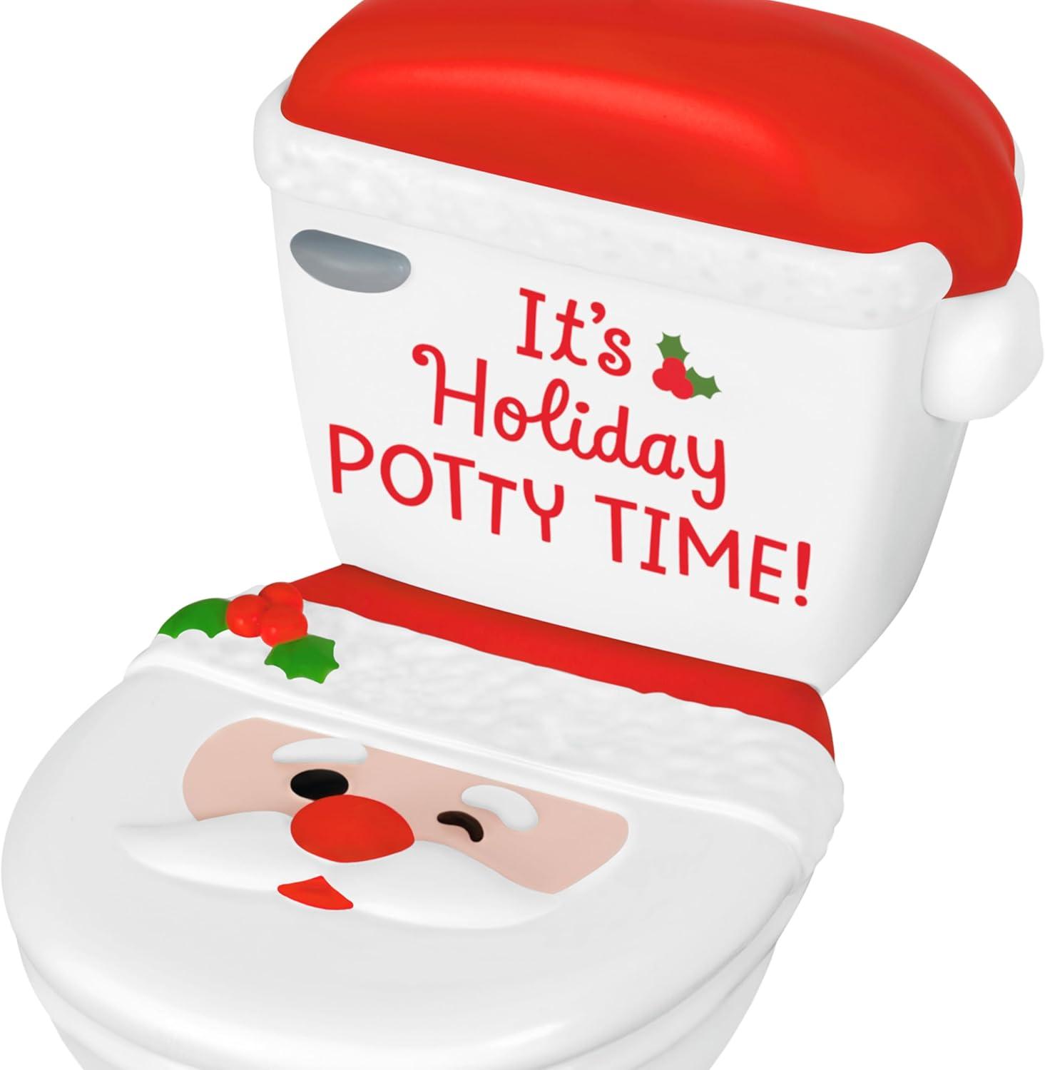 image:imageHallmark Keepsake Christmas Ornament 2024 Its Holiday Potty Time Funny GiftsIts Holiday Potty Time