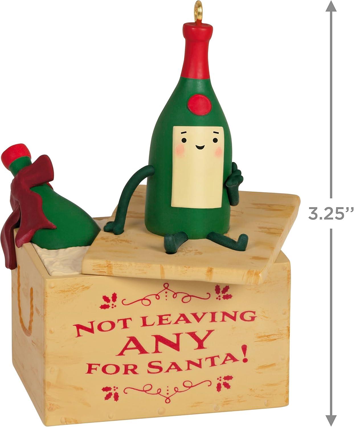 image:imageHallmark Keepsake Christmas Ornament 2024 Muletide Cheer Funny GiftsA Case of Christmas Cheer