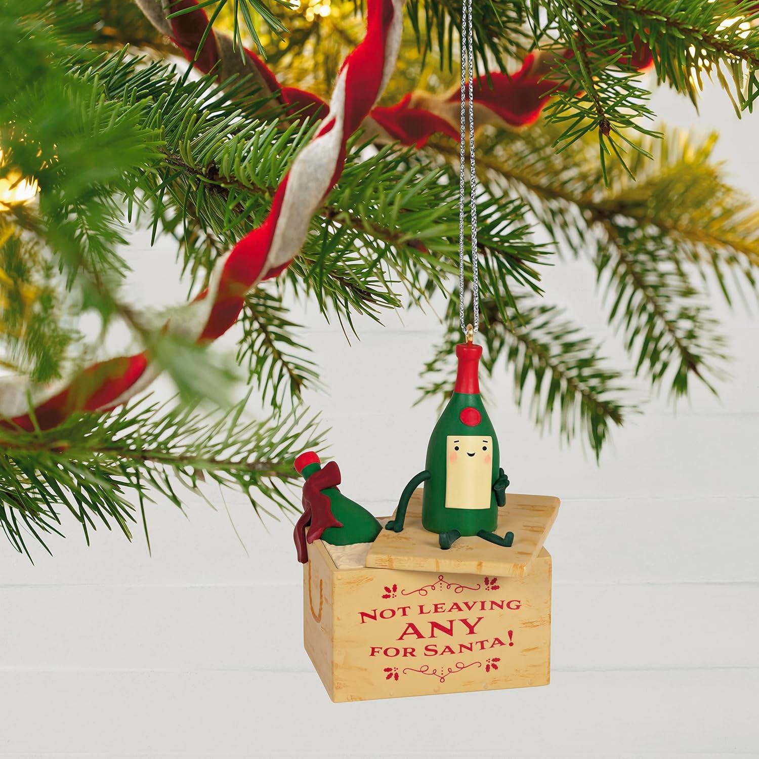 image:imageHallmark Keepsake Christmas Ornament 2024 Muletide Cheer Funny GiftsA Case of Christmas Cheer
