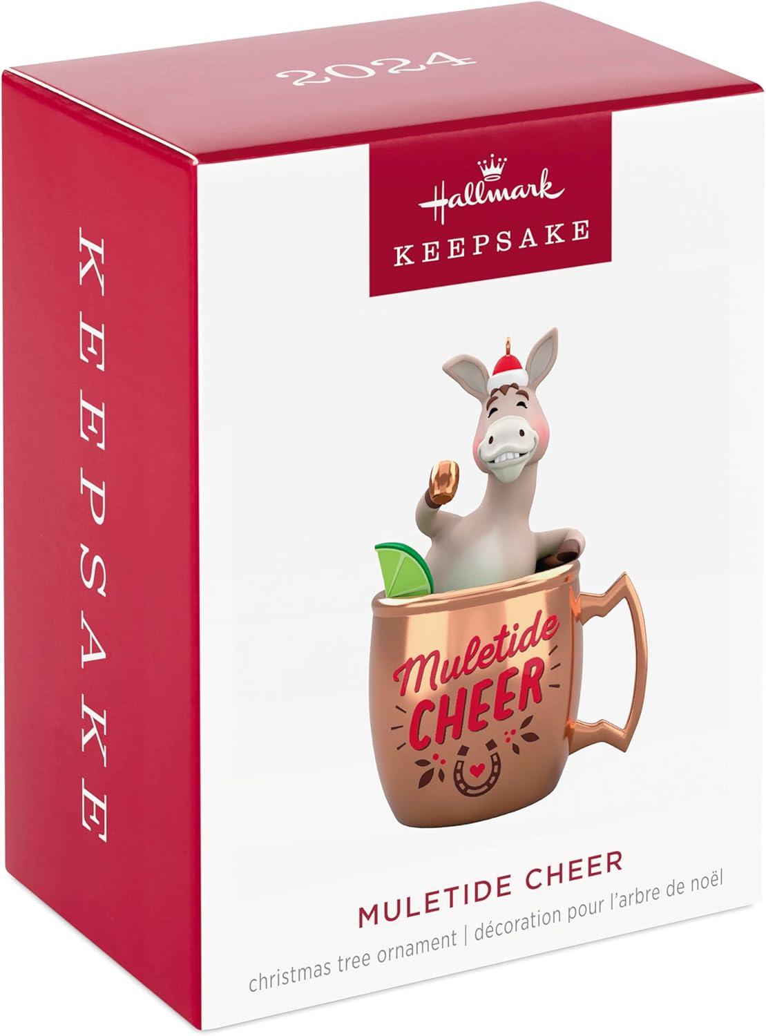 image:imageHallmark Keepsake Christmas Ornament 2024 Muletide Cheer Funny GiftsMuletide Cheer