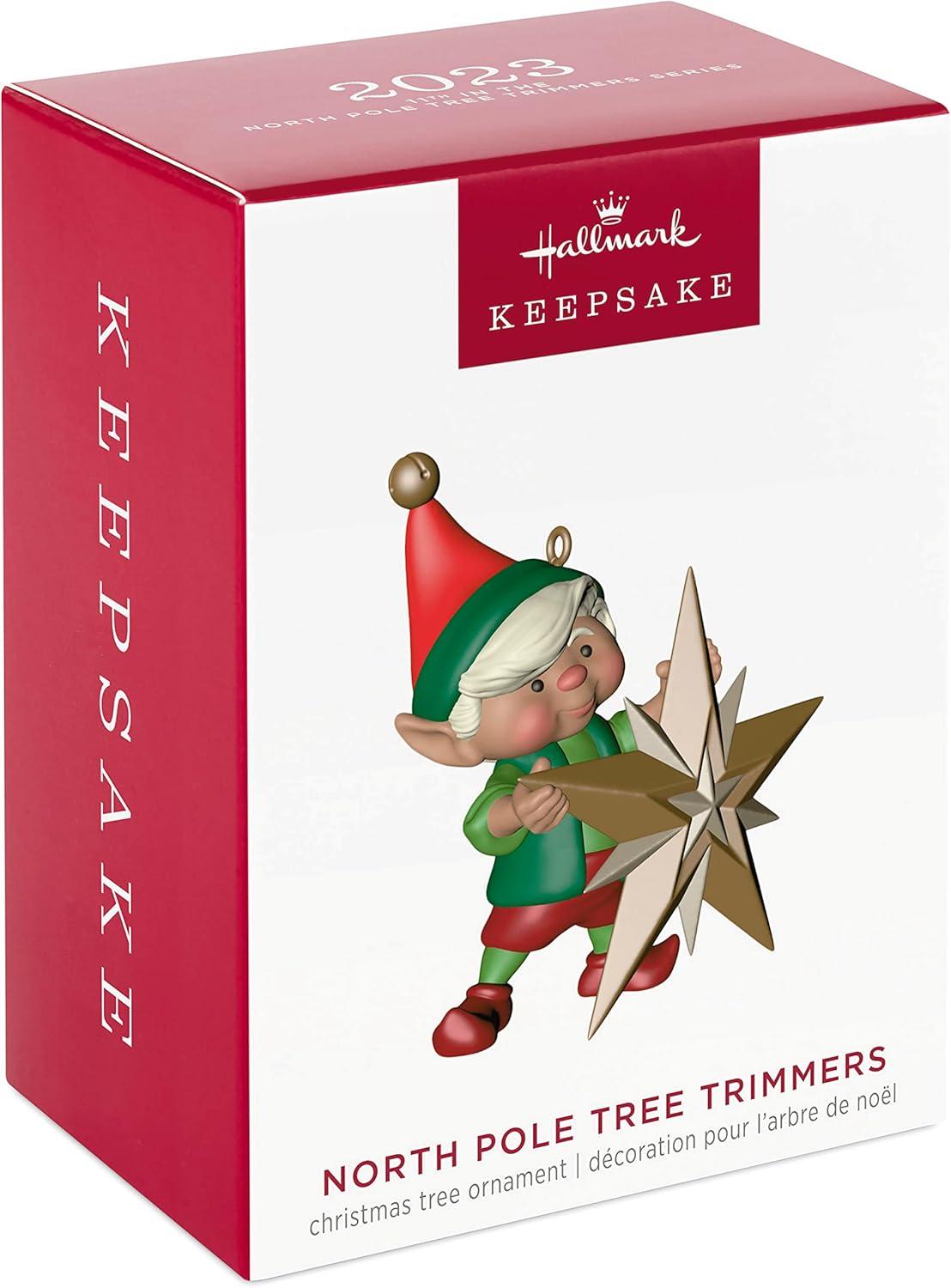 image:imageHallmark Keepsake Christmas Ornament 2024 North Pole Tree Trimmers Band Collection Stuey On Sax Musical With Light Music Gifts2023 North Pole Tree Trimmers