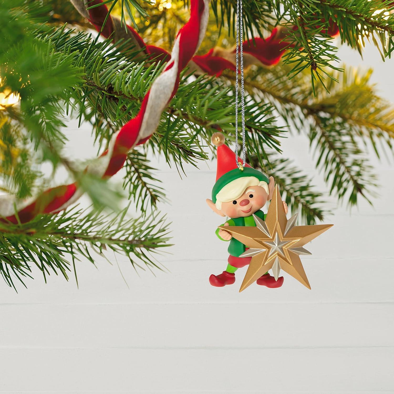 image:imageHallmark Keepsake Christmas Ornament 2024 North Pole Tree Trimmers Band Collection Stuey On Sax Musical With Light Music Gifts2023 North Pole Tree Trimmers
