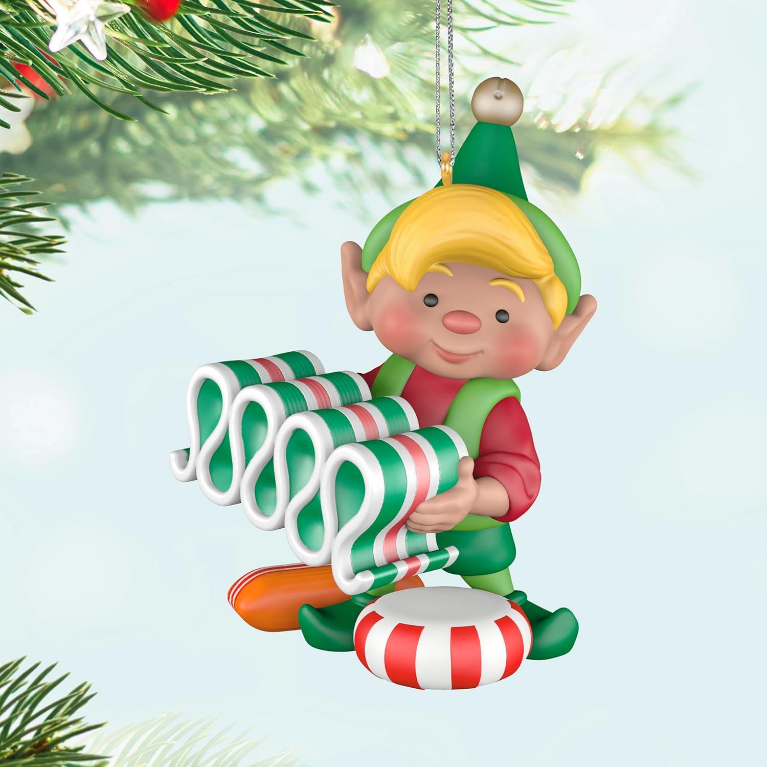 image:imageHallmark Keepsake Christmas Ornament 2024 North Pole Tree Trimmers Band Collection Stuey On Sax Musical With Light Music Gifts2025 North Pole Tree Trimmers